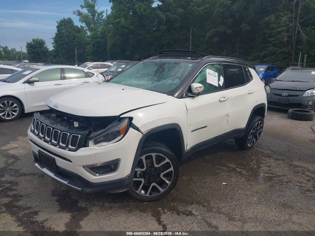 Aukcja sprzedaży 2018 Jeep Compass Limited 4x4, vin: 3C4NJDCB0JT245702, numer aukcji: 45453394