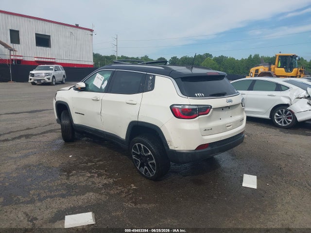Aukcja sprzedaży 2018 Jeep Compass Limited 4x4, vin: 3C4NJDCB0JT245702, numer aukcji: 45453394