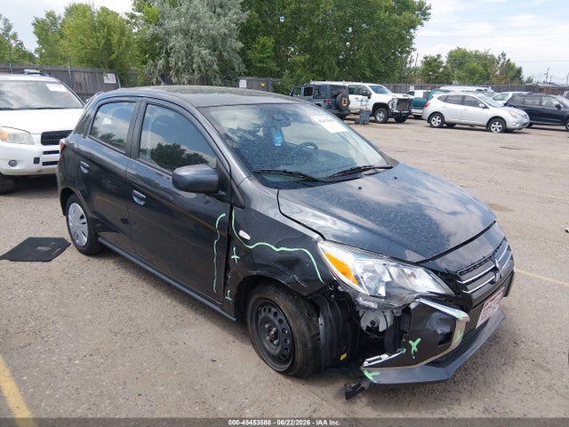 2024 Mitsubishi Mirage Es/le მანქანა იყიდება აუქციონზე, vin: ML32AUHJ6RH031443, აუქციონის ნომერი: 45453588
