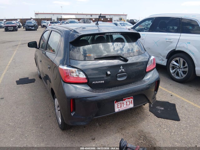 2024 Mitsubishi Mirage Es/le მანქანა იყიდება აუქციონზე, vin: ML32AUHJ6RH031443, აუქციონის ნომერი: 45453588