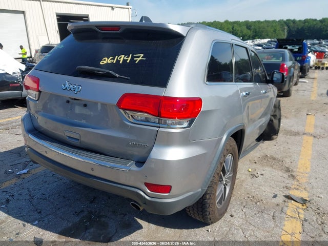 Продажа на аукционе авто 2017 Jeep Grand Cherokee Limited 4x4, vin: 1C4RJFBG6HC938158, номер лота: 45453626