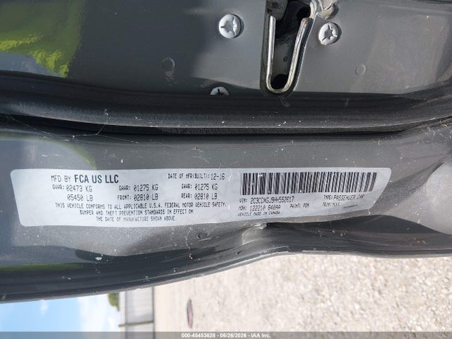 45453628 :رقم المزاد ، 2C3CDXGJ9HH552617 vin ، 2017 Dodge Charger Daytona 392 Rwd مزاد بيع