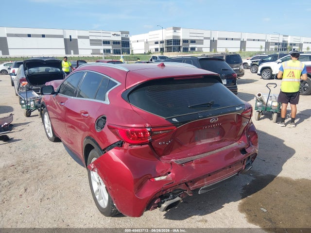 2018 Infiniti Qx30 Luxe მანქანა იყიდება აუქციონზე, vin: SJKCH5CP3JA004967, აუქციონის ნომერი: 45453713