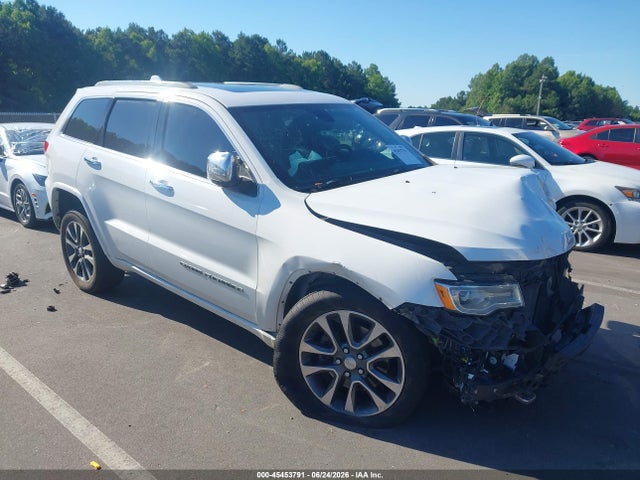 Продаж на аукціоні авто 2018 Jeep Grand Cherokee Overland 4x4, vin: 1C4RJFCT3JC166610, номер лоту: 45453791