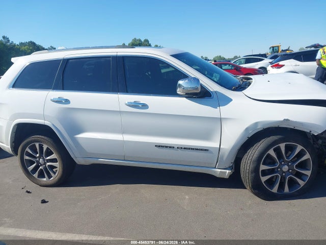 Продаж на аукціоні авто 2018 Jeep Grand Cherokee Overland 4x4, vin: 1C4RJFCT3JC166610, номер лоту: 45453791