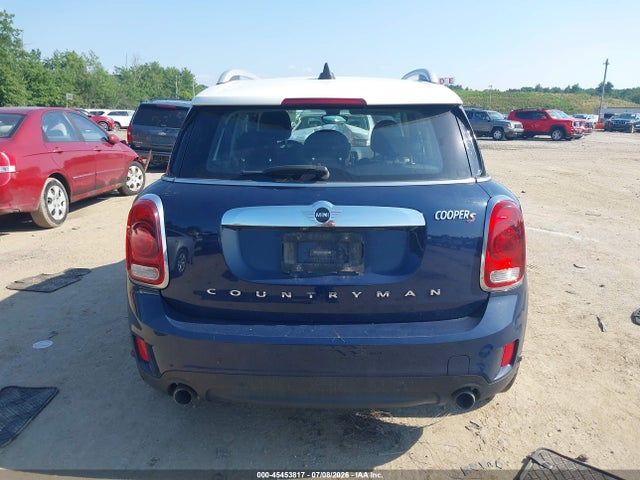 45453817 :رقم المزاد ، WMZYT5C52K3E64734 vin ، 2019 Mini Countryman Cooper S مزاد بيع