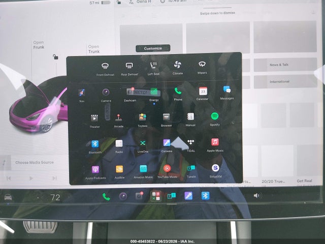 Tesla Model 3 Long Range/mid Range 2018 5YJ3E1EA7JF018438 Image 19