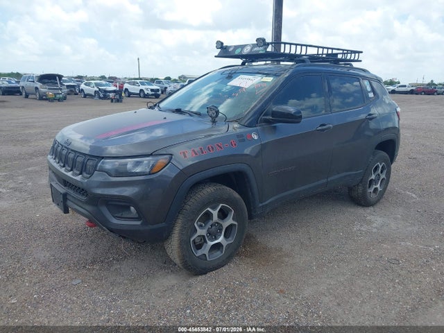Продаж на аукціоні авто 2022 Jeep Compass Trailhawk 4x4, vin: 3C4NJDDB9NT208975, номер лоту: 45453842