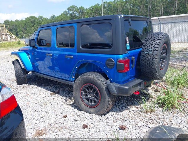 Aukcja sprzedaży 2021 Jeep Wrangler Unlimited Rubicon 4x4, vin: 1C4JJXFG8MW790391, numer aukcji: 45453854