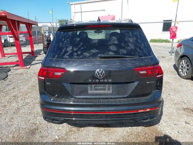 2022 Volkswagen Tiguan 2.0t Se R-line Black მანქანა იყიდება აუქციონზე, vin: 3VV8B7AX1NM169256, აუქციონის ნომერი: 45453935