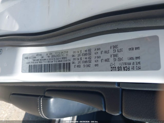 1C4RJFBG5HC781657 Jeep Grand Cherokee Limited 4x4