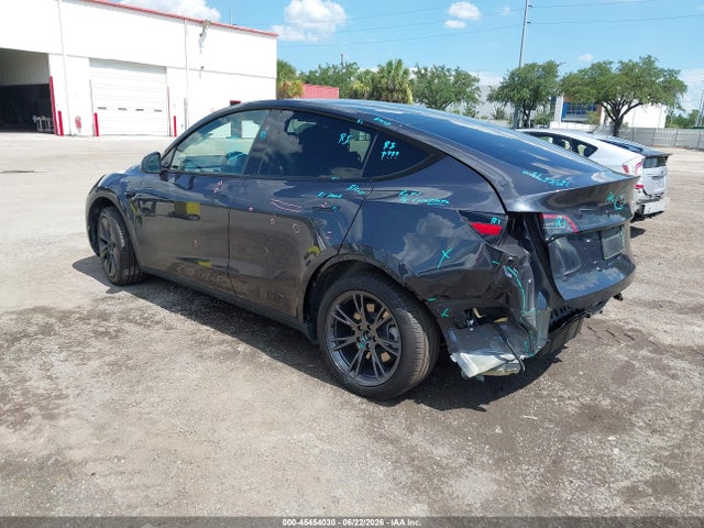 45454030 :رقم المزاد ، 7SAYGDED5SA369393 vin ، 2025 Tesla Model Y Long Range Dual Motor Rear-wheel Drive مزاد بيع