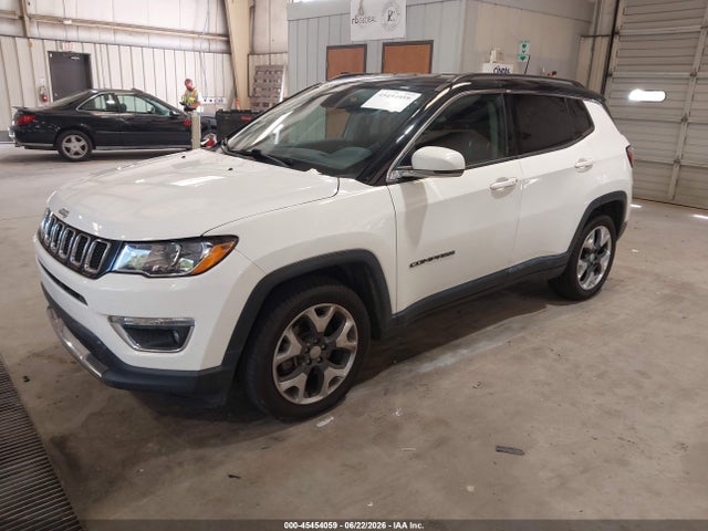 45454059 :رقم المزاد ، 3C4NJCCBXJT502889 vin ، 2018 Jeep Compass Limited Fwd مزاد بيع