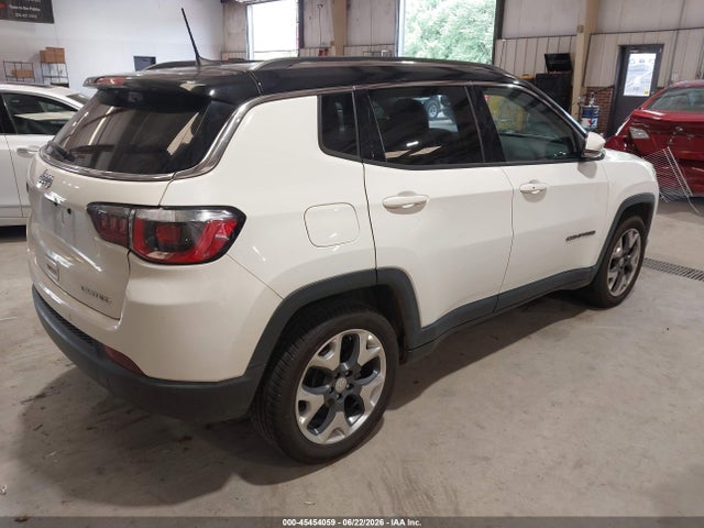 45454059 :رقم المزاد ، 3C4NJCCBXJT502889 vin ، 2018 Jeep Compass Limited Fwd مزاد بيع
