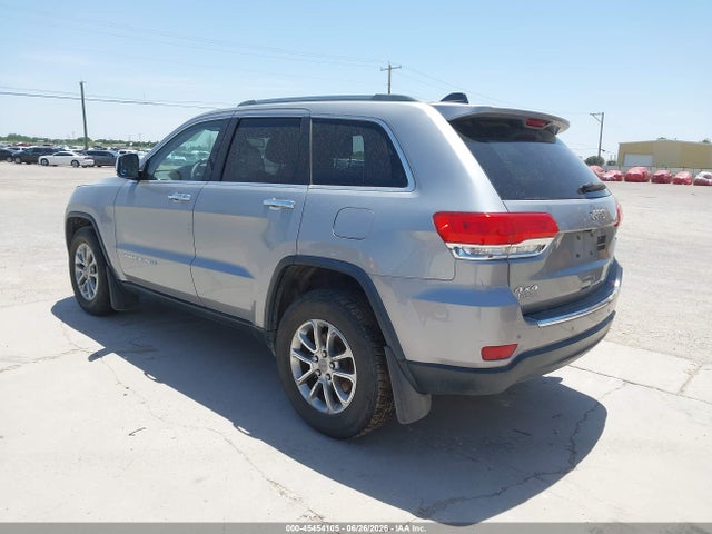 2015 Jeep Grand Cherokee Limited მანქანა იყიდება აუქციონზე, vin: 1C4RJFBGXFC812897, აუქციონის ნომერი: 45454105