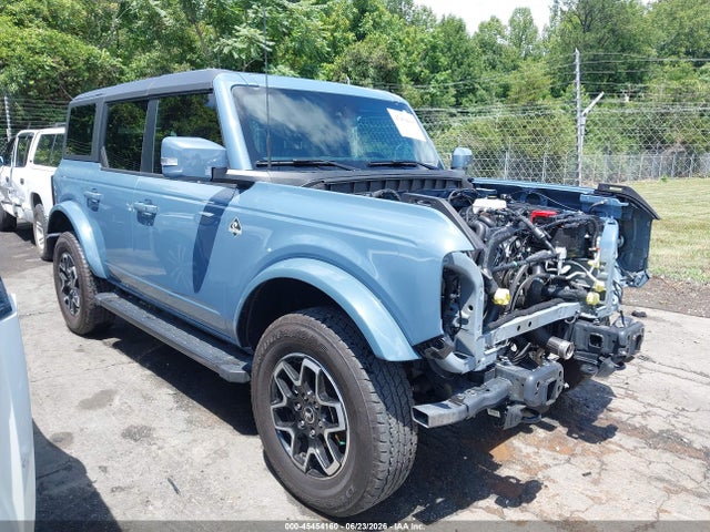 Продажа на аукционе авто 2024 Ford Bronco Outer Banks, vin: 1FMDE8BH2RLB15100, номер лота: 45454160
