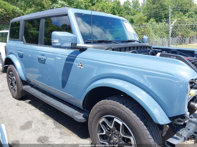 Продажа на аукционе авто 2024 Ford Bronco Outer Banks, vin: 1FMDE8BH2RLB15100, номер лота: 45454160