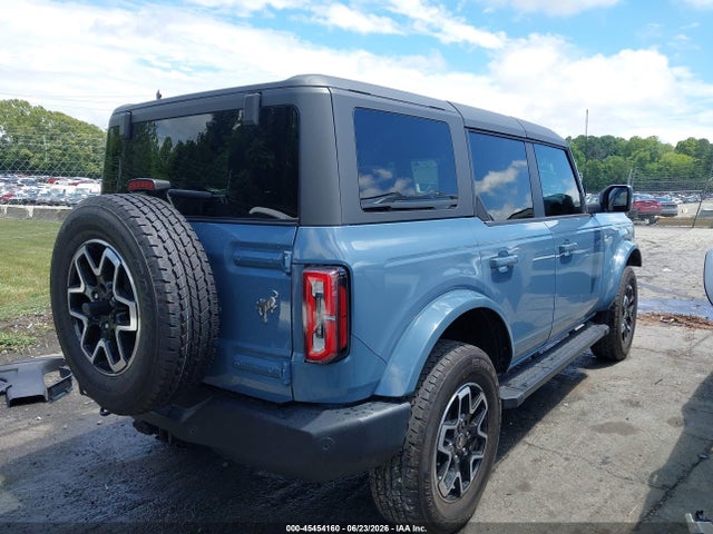 Продажа на аукционе авто 2024 Ford Bronco Outer Banks, vin: 1FMDE8BH2RLB15100, номер лота: 45454160