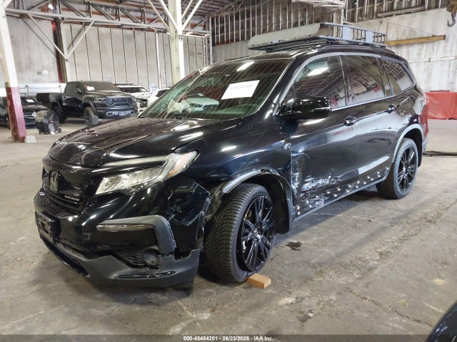 Honda Pilot Awd Black Edition 2022 5FNYF6H76NB059780 Image 2