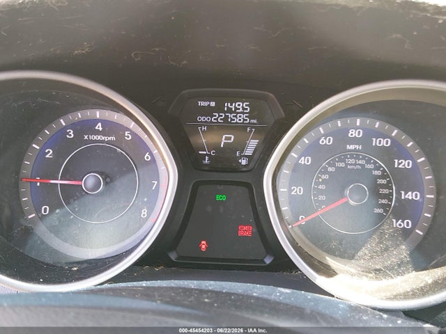 Auction sale of the 2013 Hyundai Elantra Gls, vin: KMHDH4AE5DU816840, lot number: 45454203