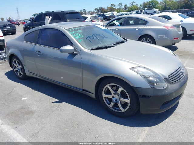Продаж на аукціоні авто 2003 Infiniti G35 Base W/leather, vin: JNKCV54E33M204515, номер лоту: 45454242