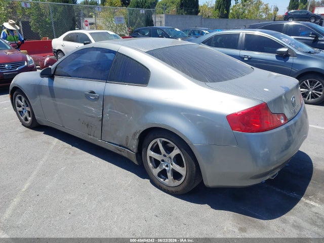 Продаж на аукціоні авто 2003 Infiniti G35 Base W/leather, vin: JNKCV54E33M204515, номер лоту: 45454242
