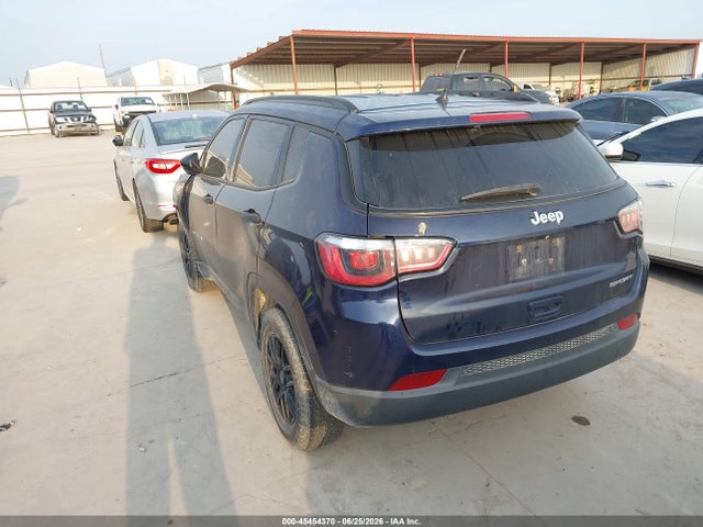 Auction sale of the 2018 Jeep Compass Sport Fwd, vin: 3C4NJCAB4JT214949, lot number: 45454370
