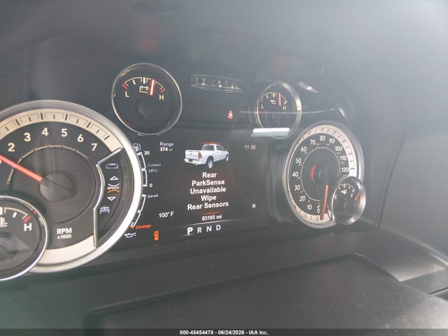 2017 Ram 1500 Night  4x4 5'7 Box მანქანა იყიდება აუქციონზე, vin: 1C6RR7MT9HS859590, აუქციონის ნომერი: 45454478