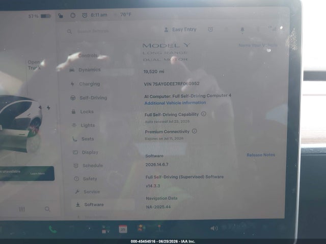 Продажа на аукционе авто 2024 Tesla Model Y Long Range Dual Motor All-wheel Drive, vin: 7SAYGDEE7RF060952, номер лота: 45454516
