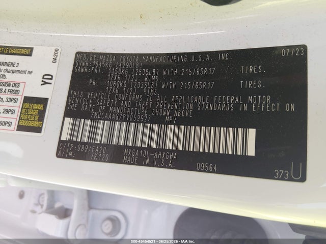 Toyota Corolla Cross Le 2023 7MUCAAAG7PV059927 Image 9