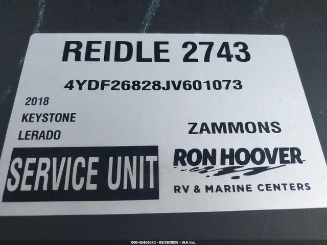 Keystone Rv Laredo 2018 4YDF26828JV601073 Image 9
