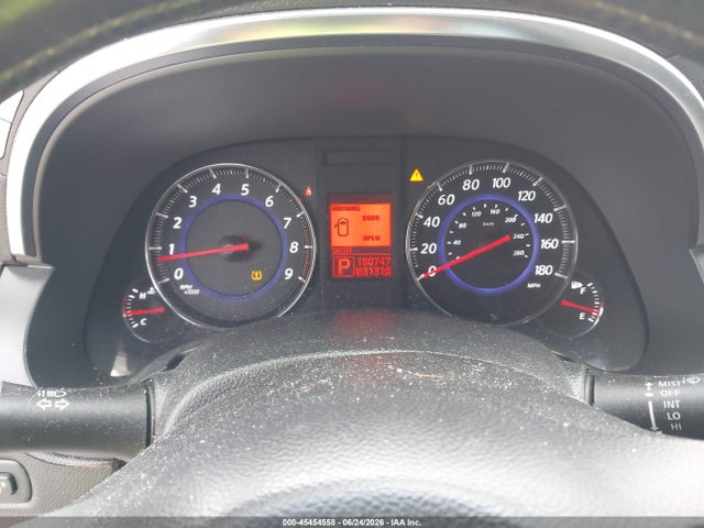 45454558 :رقم المزاد ، JN8AS1MW0BM141461 vin ، 2011 Infiniti Fx35 مزاد بيع
