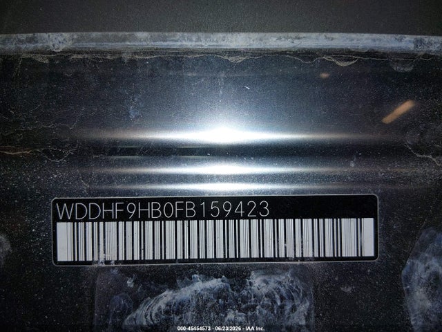 WDDHF9HB0FB159423 Mercedes-Benz E 250 Bluetec 4matic