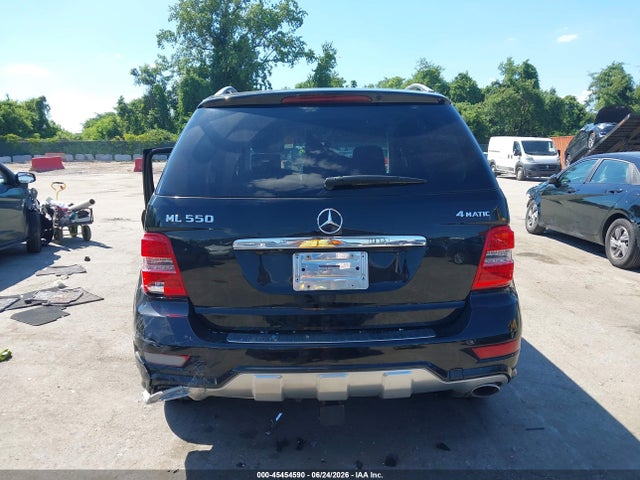 2010 Mercedes-benz Ml 550 4matic მანქანა იყიდება აუქციონზე, vin: 4JGBB7CB2AA588631, აუქციონის ნომერი: 45454590