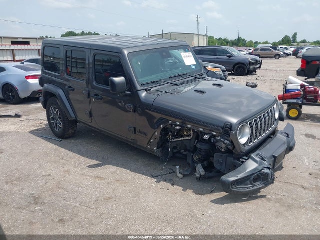 Auction sale of the 2025 Jeep Wrangler 4-door Sahara 4x4, vin: 1C4PJXEG2SW567949, lot number: 45454819