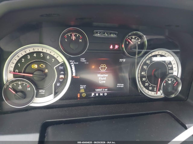 45454820 :رقم المزاد ، 3C6RR7LT1HG544808 vin ، 2017 Ram 1500 Big Horn  4x4 5'7 Box مزاد بيع