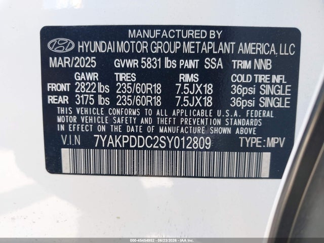 Hyundai Ioniq 5 Xrt 2025 7YAKPDDC2SY012809 Image 9