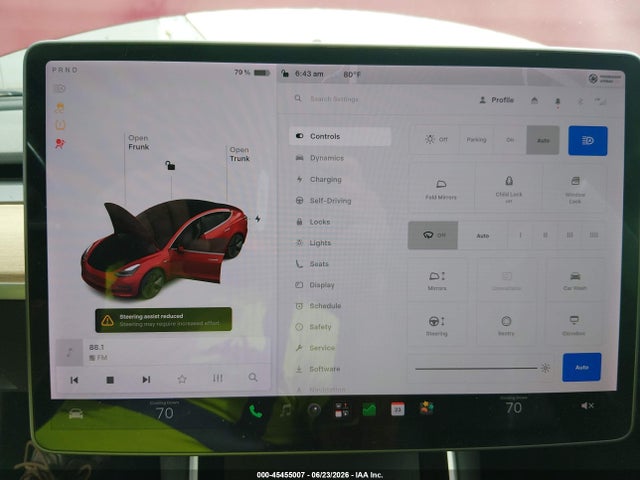 45455007 :رقم المزاد ، 5YJ3E1EB0JF064315 vin ، 2018 Tesla Model 3 Long Range/performance مزاد بيع