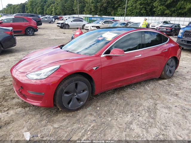 45455007 :رقم المزاد ، 5YJ3E1EB0JF064315 vin ، 2018 Tesla Model 3 Long Range/performance مزاد بيع