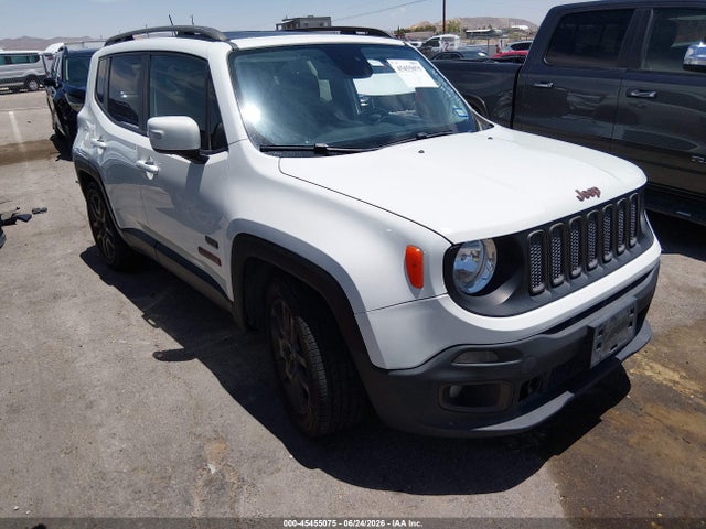 Aukcja sprzedaży 2016 Jeep Renegade 75th Anniversary, vin: ZACCJABTXGPE20926, numer aukcji: 45455075