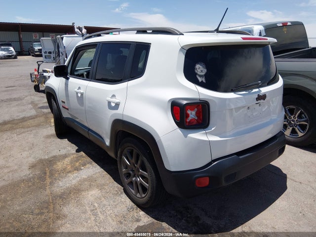Продаж на аукціоні авто 2016 Jeep Renegade 75th Anniversary, vin: ZACCJABTXGPE20926, номер лоту: 45455075