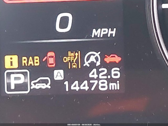 45455109 :رقم المزاد ، 4S4BTGND7S3105376 vin ، 2025 Subaru Outback Limited Xt مزاد بيع
