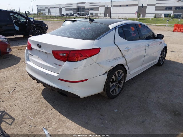 Продажа на аукционе авто 2015 Kia Optima Sx Turbo, vin: 5XXGR4A60FG410156, номер лота: 45455127