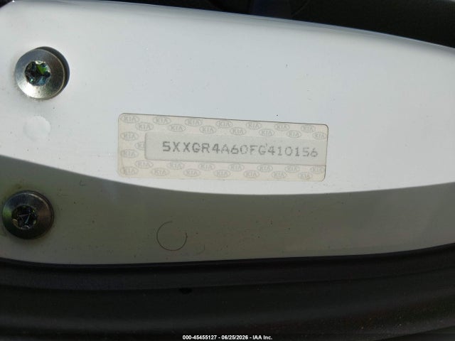 Продажа на аукционе авто 2015 Kia Optima Sx Turbo, vin: 5XXGR4A60FG410156, номер лота: 45455127