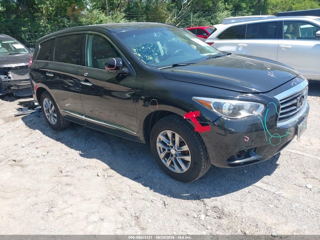 45455131 :رقم المزاد ، 5N1AL0MM3DC332717 vin ، 2013 Infiniti Jx35 مزاد بيع