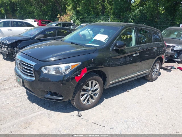 45455131 :رقم المزاد ، 5N1AL0MM3DC332717 vin ، 2013 Infiniti Jx35 مزاد بيع