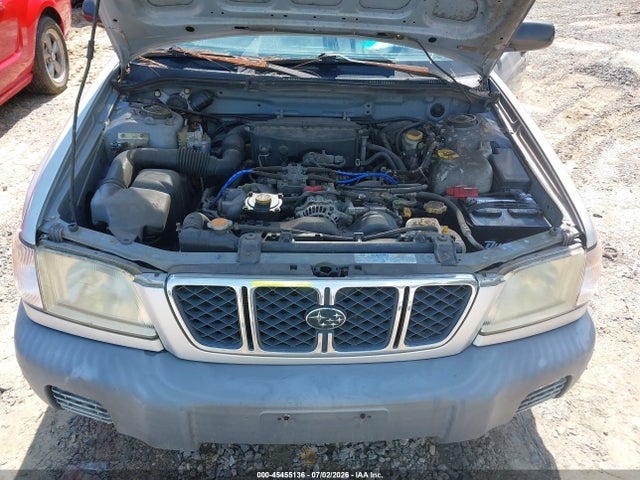 45455136 :رقم المزاد ، JF1SF63542H741585 vin ، 2002 Subaru Forester L مزاد بيع