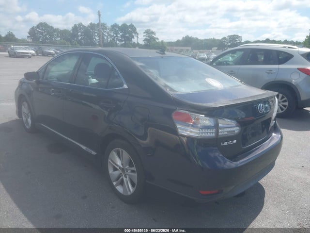 45455139 :رقم المزاد ، JTHBB1BA6A2019090 vin ، 2010 Lexus Hs 250h مزاد بيع