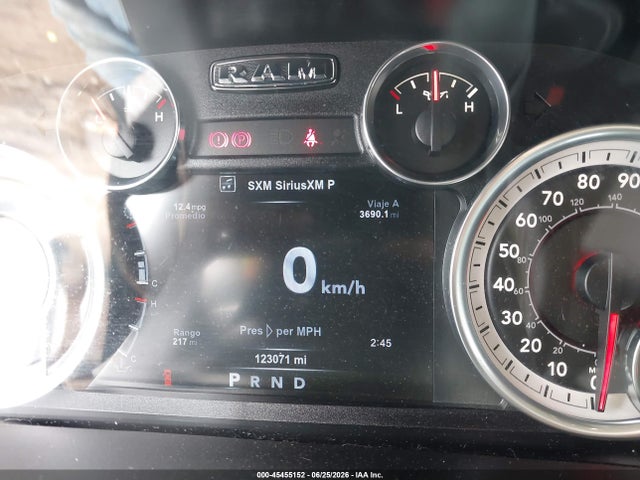 45455152 :رقم المزاد ، 1C6RR7NM9FS524110 vin ، 2015 Ram 1500 Laramie مزاد بيع
