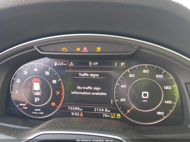 Продажа на аукционе авто 2019 Audi Q7 55 Premium, vin: WA1VAAF74KD035580, номер лота: 45455319
